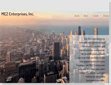 Tablet Screenshot of mezenterprises.com